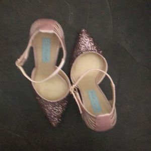 Sparkly Betsy Johnson Shoes